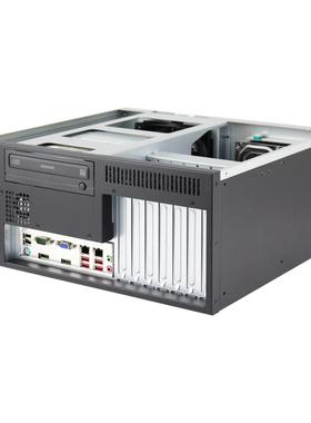 拓普龙工控七槽壁挂机箱 支持ATX主板flex1U电源 研华IPC7120同款