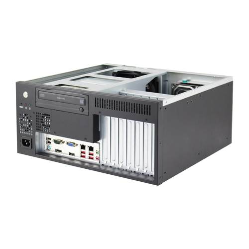 拓普龙工控七槽壁挂机箱 支持ATX主板flex1U电源 研华IPC7120同款