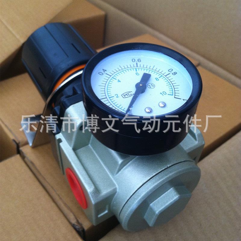 空气过滤调压器AR4000-04 减压阀4分螺纹PT1/2