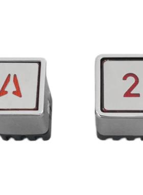 电梯AK03方形按钮30*3033*33 28*32 VF-3货梯杂物梯餐梯按钮开关