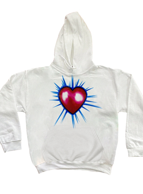 Y2K 2000s Graffiti spray painting涂鸦tattoo rare shirt卫衣