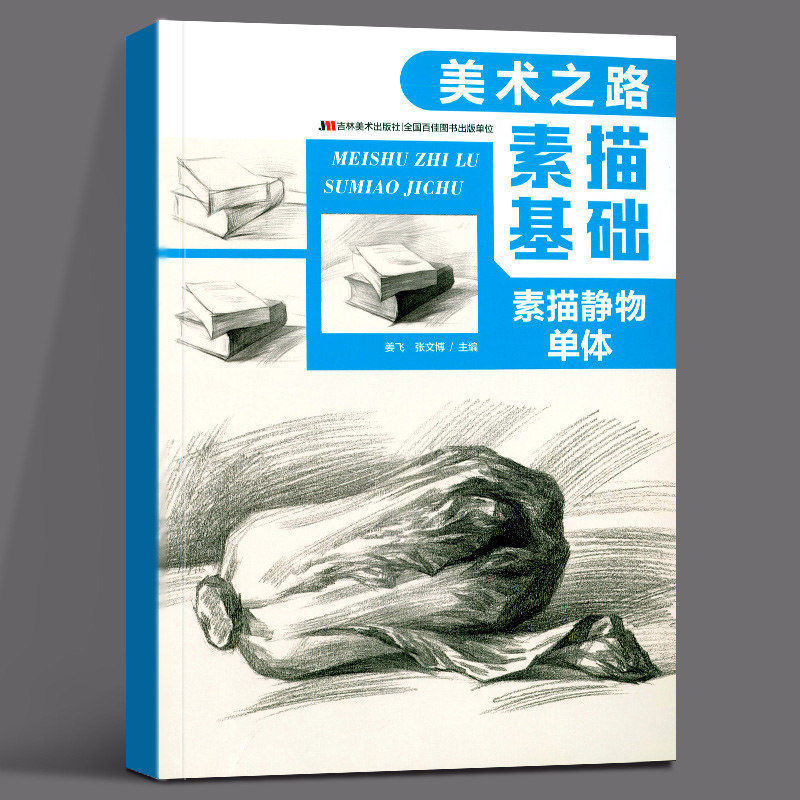 美术之路 素描基础 素描静物单体 从零起步素描基础教程 零基础学素描教程 素描绘画教程 美术教材素描入门教程 绘画基础素描cm