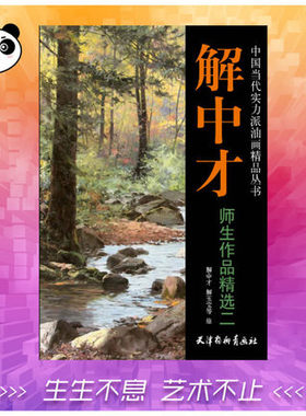 解中才师生作品精选 解中才 著 董永越 编 工艺美术（新）艺术正版图书籍 天津杨柳青画社
