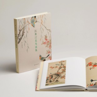 江寒汀花鸟画集 江寒汀花鸟绘画技法鉴赏花鸟工笔画禽鸟形态画法嘴眼脚爪翅尾头部画法技法教程国画技法美术作品 上海书画出版社