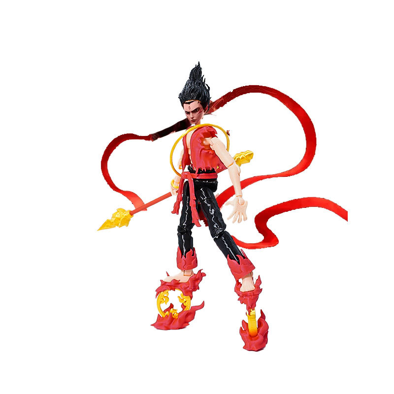 哪吒关节人3d打印手办模型魔童