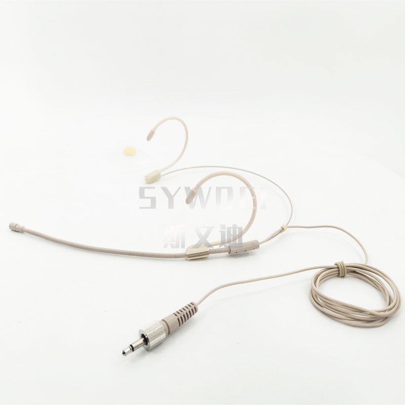 斯文迪头戴式耳麦线胸麦夹麦话筒线腰挂发射器领夹式麦克风专用