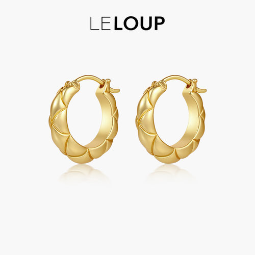 LELOUP小众高级感耳环耳扣耳圈