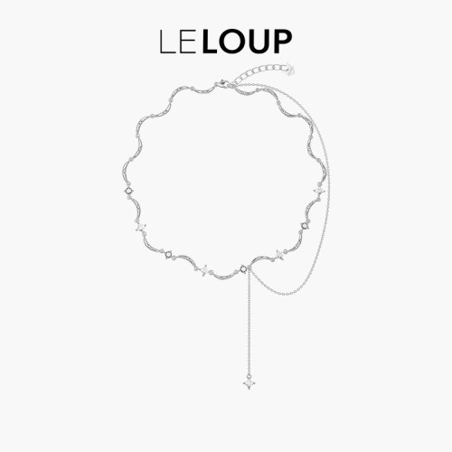 LELOUP【弥漫系列】波浪项链