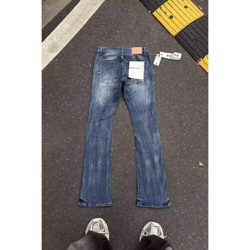 美式高街cleanfit裤子男士微喇517版型牛仔裤弹力修身水洗弯刀裤