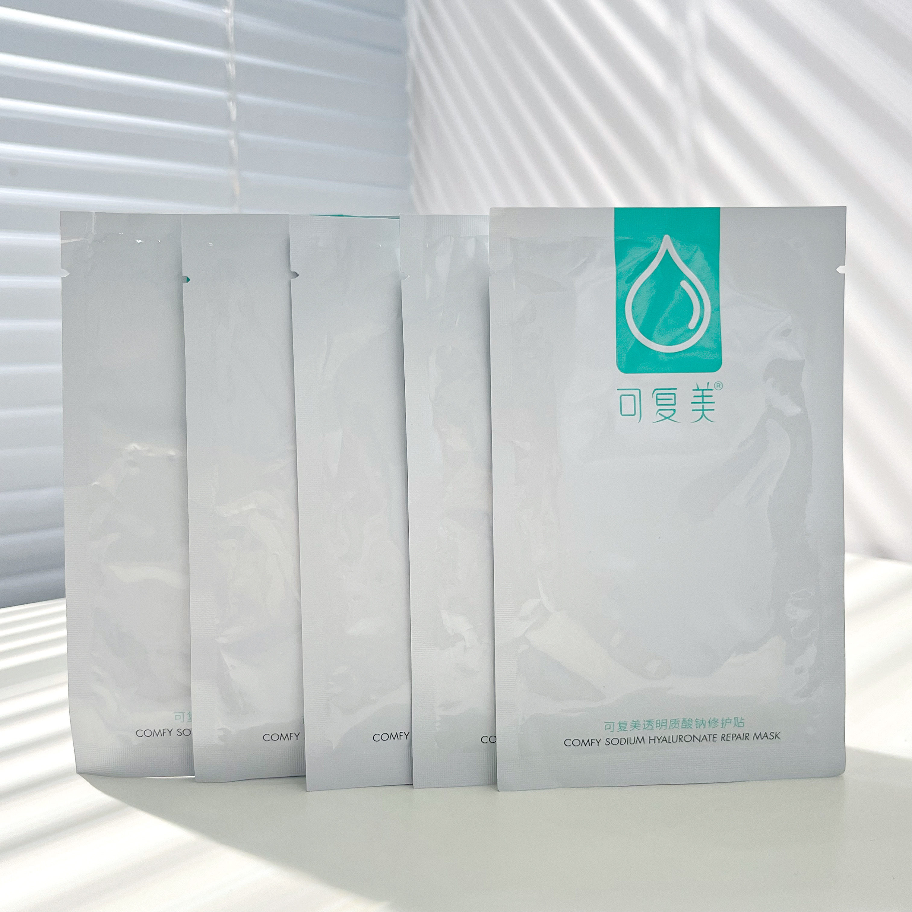 可复美小水膜透明质酸钠修护贴片面膜修复敏感肌干燥补水保湿舒缓
