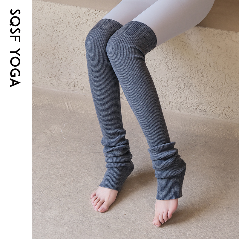 SQSFF瑜伽袜女气质运动堆堆袜