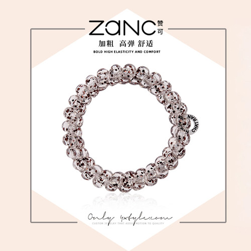 赞可发圈塑料韩系简约发绳