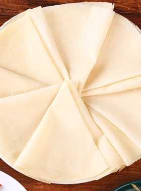 榆林镇风味筋饼春饼早餐薄饼纯手工皮东北特产卷饼菜烤鸭饼商用