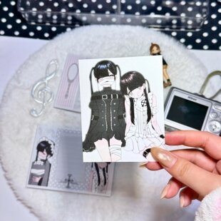 新-運命の反響-共生虫Symbiont原创插画oc动漫周边便签本明信片
