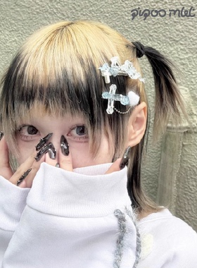 结日制福袋日本插画师てらじ原创手作发夹亲签拍立得贴纸原画套装