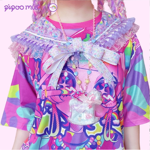 Decora假领-SWEETSOUR手作原宿风Lolita洛丽塔地偶穿搭配饰假领