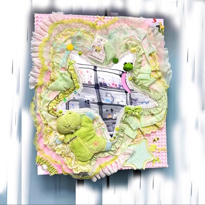 原创手作艺装置创意墙壁装饰画