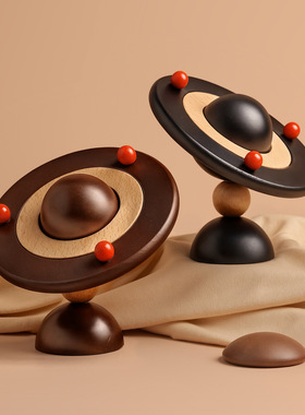 创意星球隔热垫餐桌面餐垫感摆件实木防烫杯垫锅垫装饰品礼物