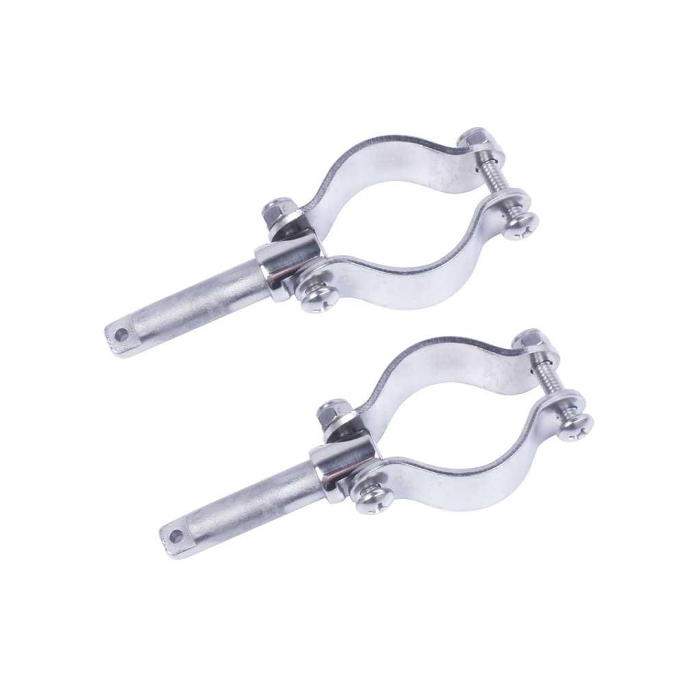 316不锈钢船桨支架 皮划艇充气艇划桨支撑架折叠支架船用游艇支架