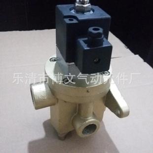 4截止电磁阀 6分DN20螺纹PT3 二位五通截止换向阀K25JD 20W