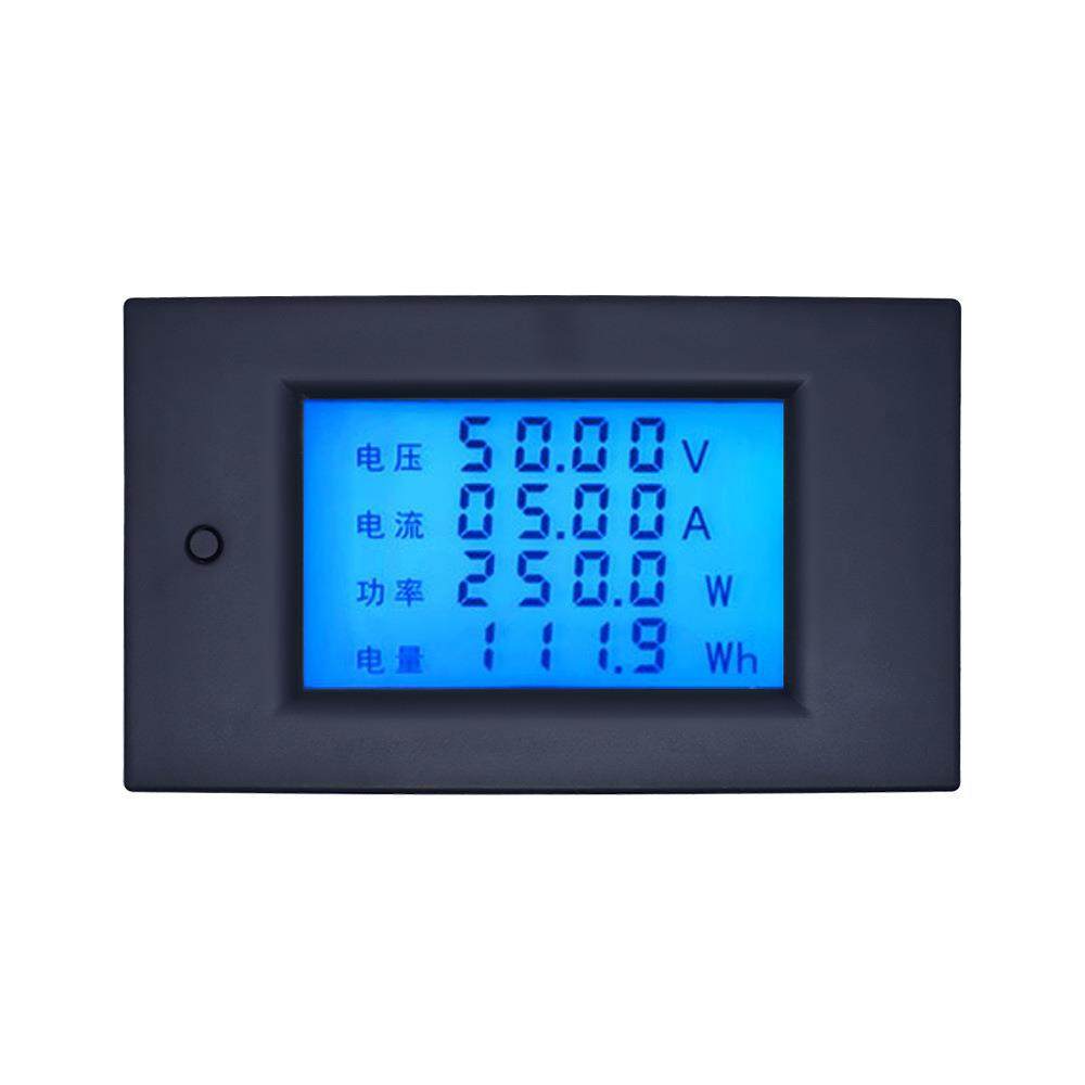 直流电能表数显多功能电力监测仪100V高精度电压电流功率