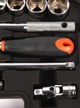 钢盾(SHEFFIELD)S010024棘轮扳手套筒24件12.5mm系列公制组套