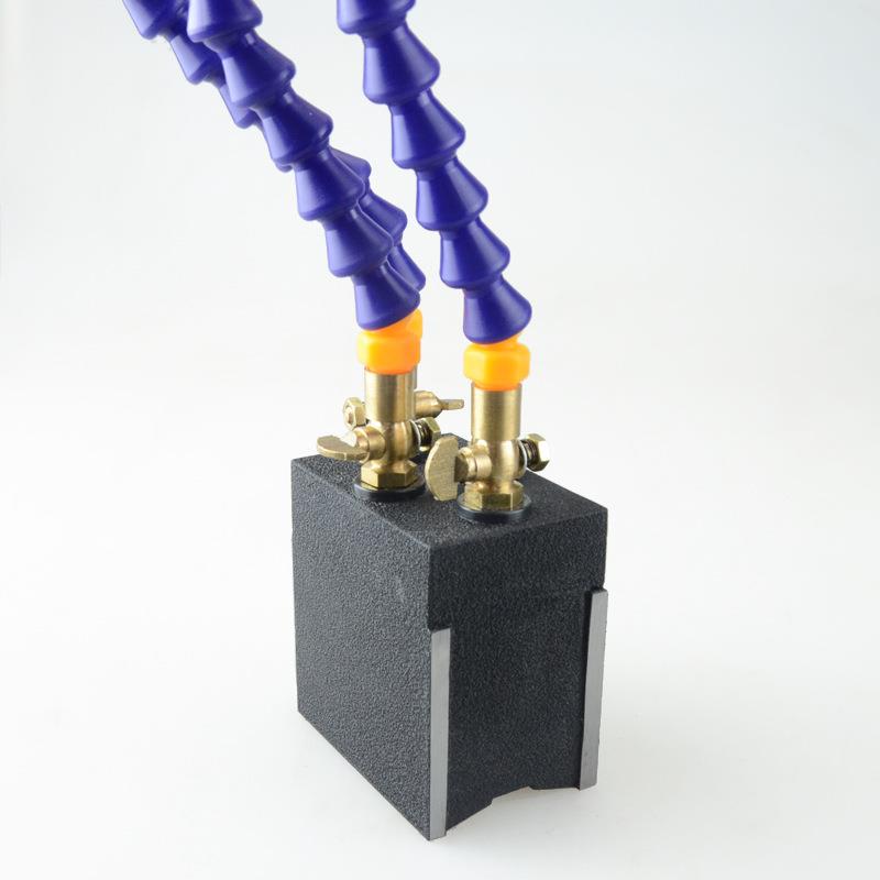 Magnetool BM71-II 一进二出 磁性喷油表座机床磁性冷却器吹气管