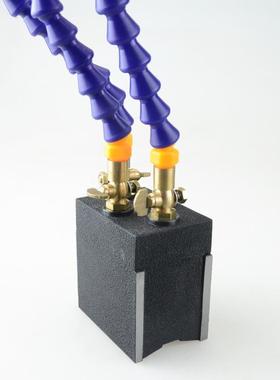 Magnetool BM71-II 一进二出 磁性喷油表座机床磁性冷却器吹气管