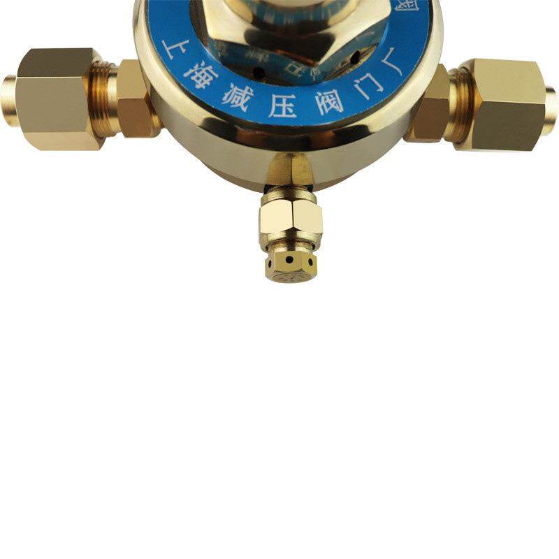 CO2减压器YQT-731LR上海减压阀门厂YO氨气YA氧气YY乙炔压力表长城