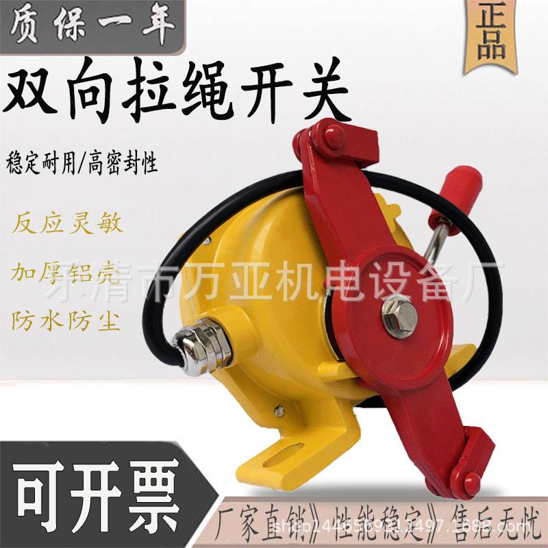 输送带皮带机双向手动拉绳开关 拉线急停开关 DLK2-1 DLK2-15B