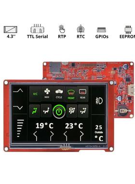 Nextion NX4827P043-011R/NX4827P043-011C 4.3寸HMI人机交互界面