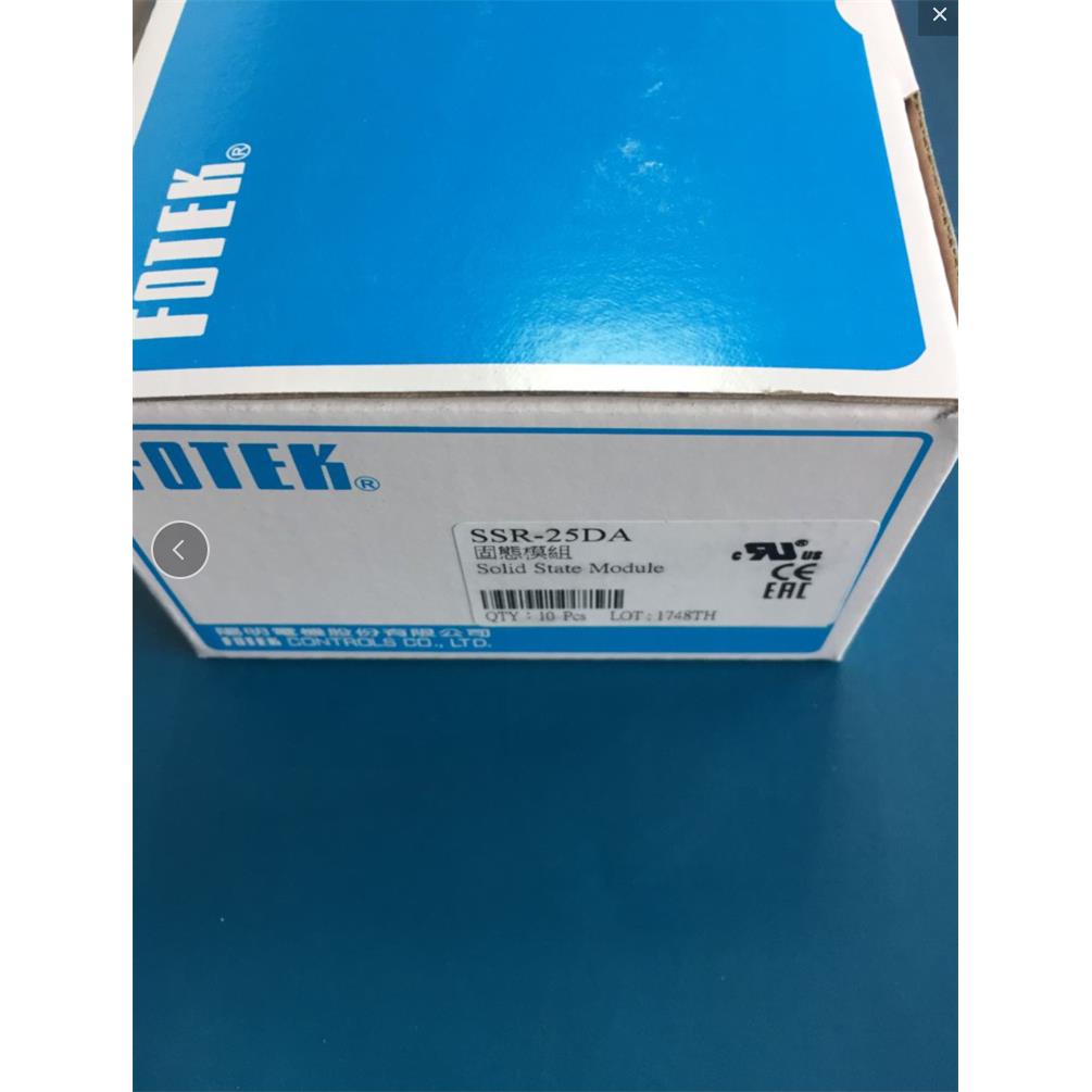 原装全新现货 SSR-25DA阳明FOTEK固态继电器SSR-25DA-H