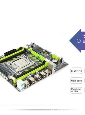 全新X79 G电脑主板2条8G 1600mhz服务器内存E5 2650V2主板套装