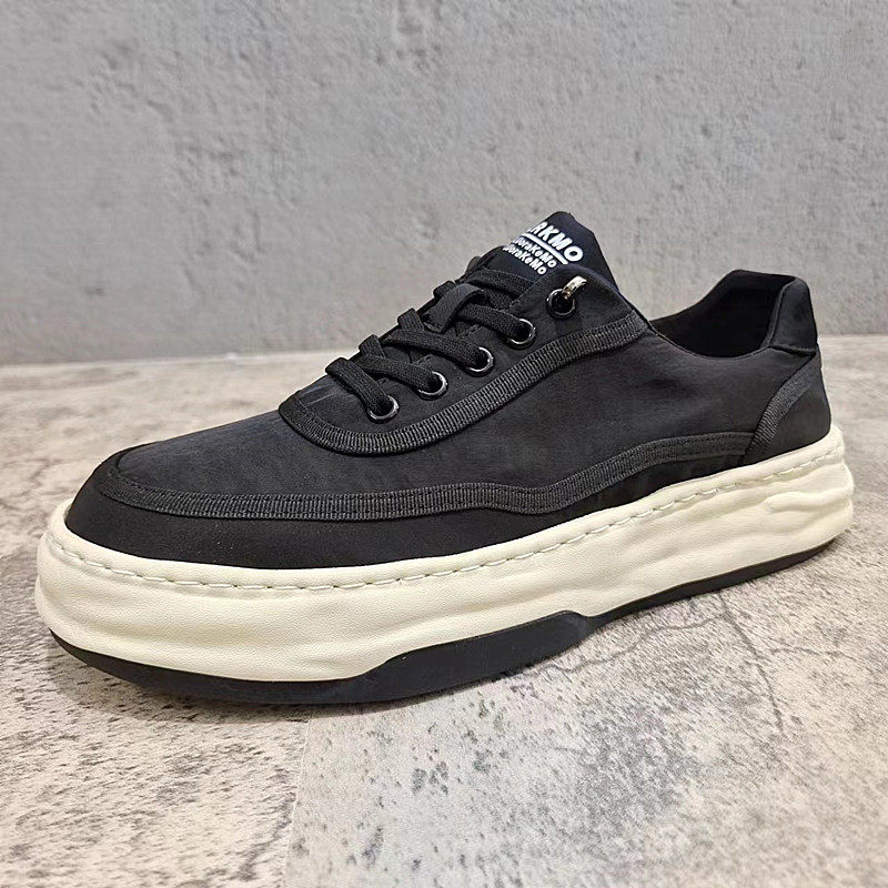 鞋子男网红潮牌厚底男鞋春季新款轻便帆布板鞋欧洲站潮流透气布鞋,流行男鞋,帆布鞋,淘宝优惠券,粉丝福利购,淘宝优惠卷