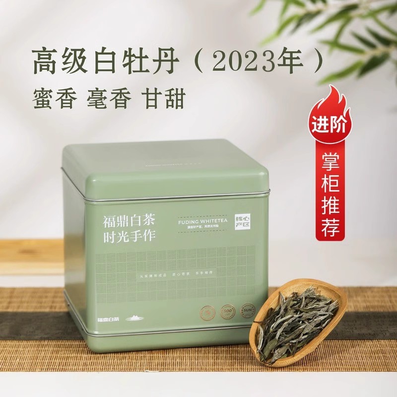 2023白牡丹新茶福鼎白茶