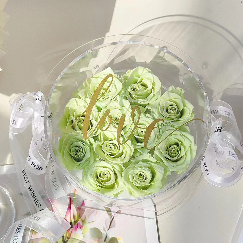 永生花玫瑰糖果包礼盒闺蜜朋友孩子生日节日礼品礼物定型婚庆晚辈