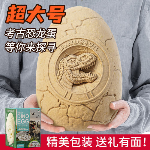 儿童恐龙蛋考古挖掘玩具