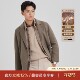一粒扣简约休闲秋冬新款 海上公路绵羊毛双面呢大衣男士 中长款 外套