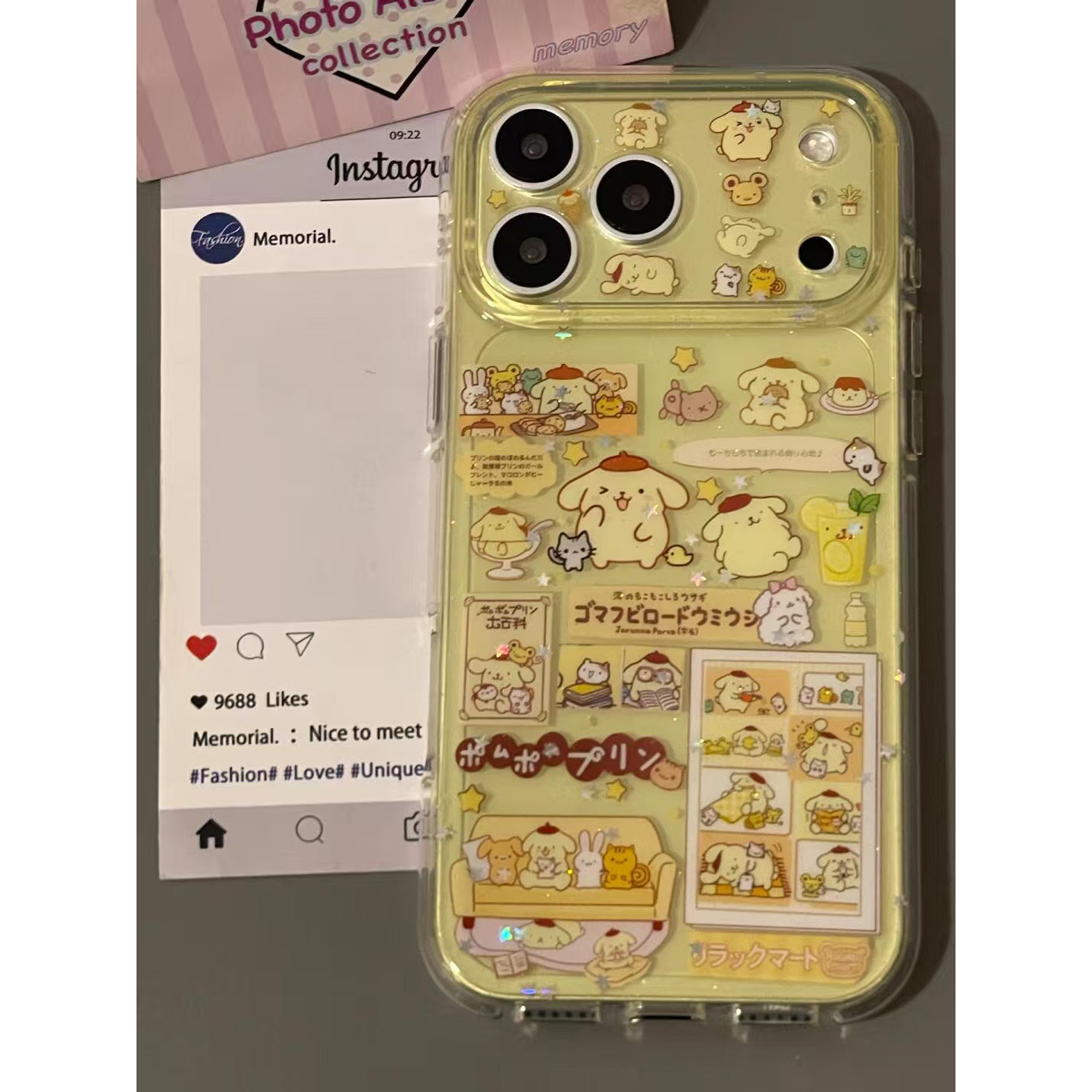 透黄色卡通可爱布丁狗适用苹果17promax手机壳iPhone17女新款16网红15日韩超好看17Pro防摔保护套16pro少女心,3C数码配件,手机保护套/壳,淘宝优惠券,粉丝福利购,淘宝优惠卷