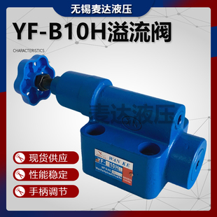 B10H1 B10H2 B10H3 手动阀 溢流阀 B10H4可调板式 液压YF