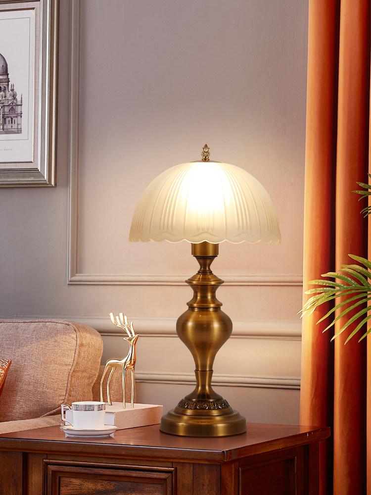 覆古典欧式轻奢现代创意高级感遥控温馨婚庆书房客厅卧室床头台灯