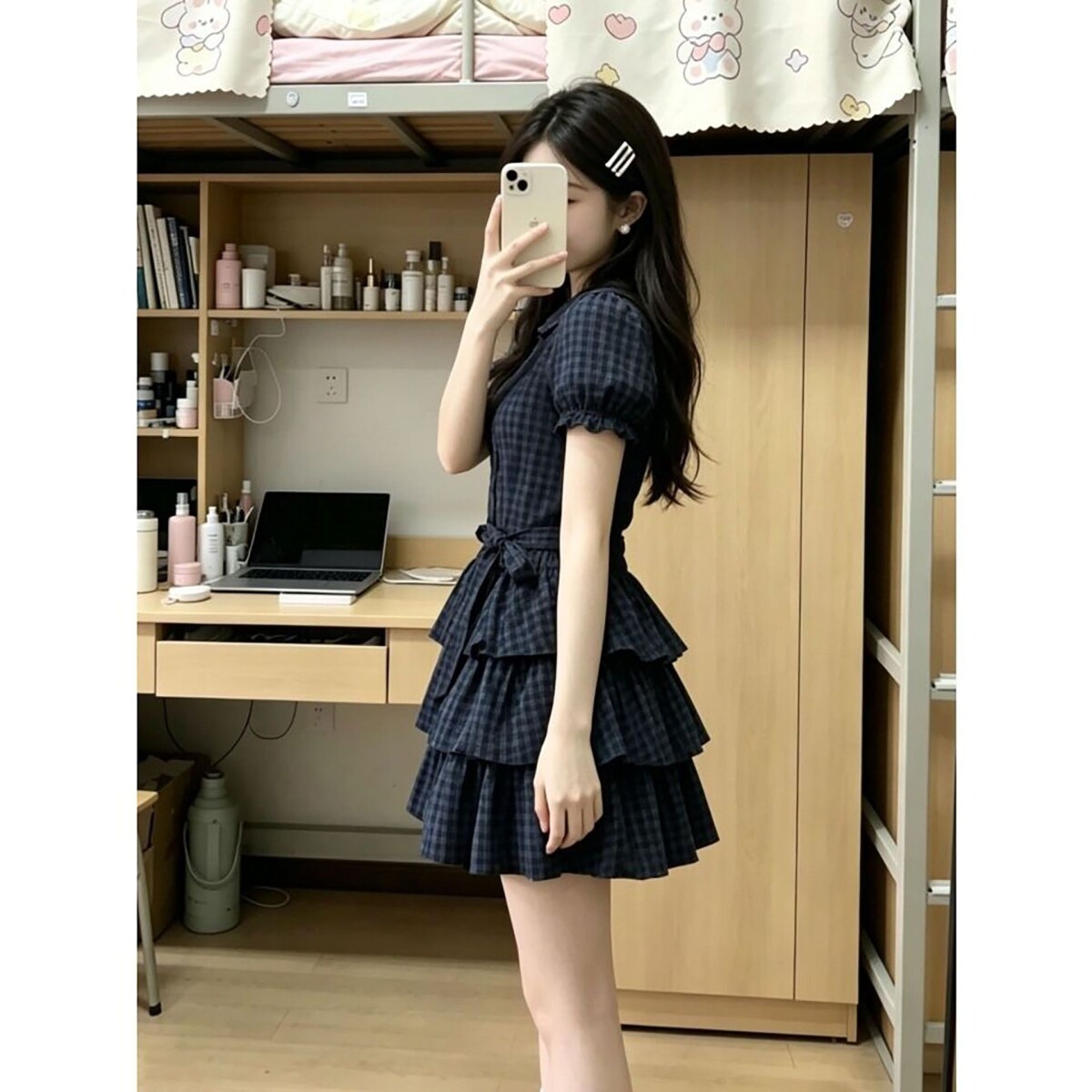 学院风夏天漂亮绝美裙子