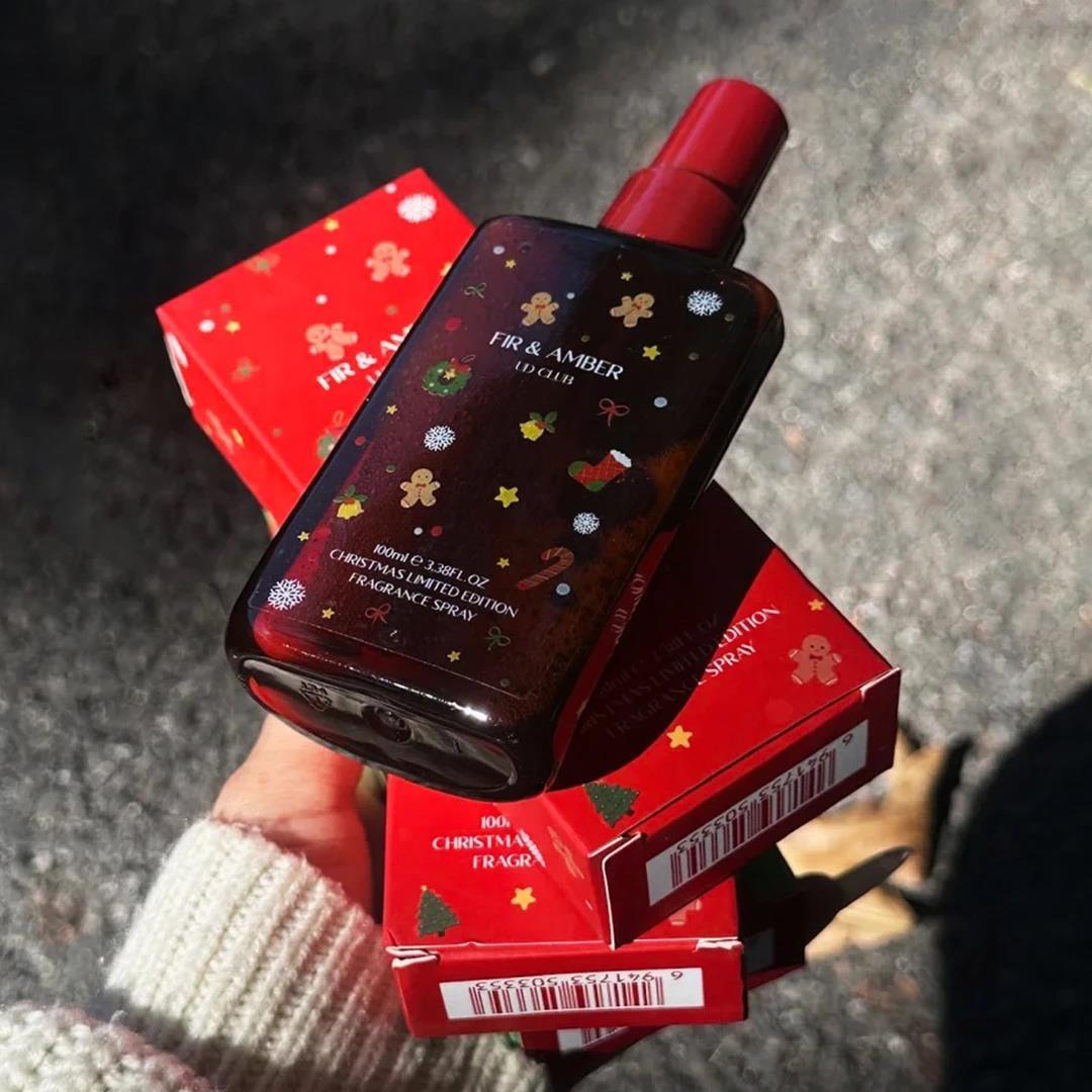 圣诞香氛绝版!雪绒花与姜饼衣物香氛喷雾小众节日礼物礼盒淡香水