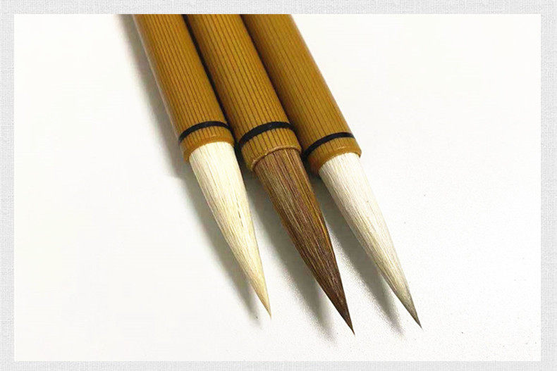 书法国画初学专用毛笔一品狼毫清风兼毫加健白云羊毫套装专业宣笔