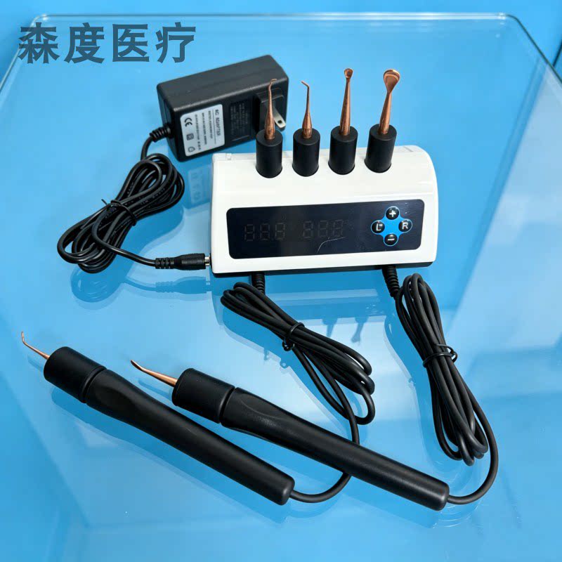 牙科双笔电蜡刀雕刻刀电蜡勺 电动石膏熔蜡器 口腔技工设备器械