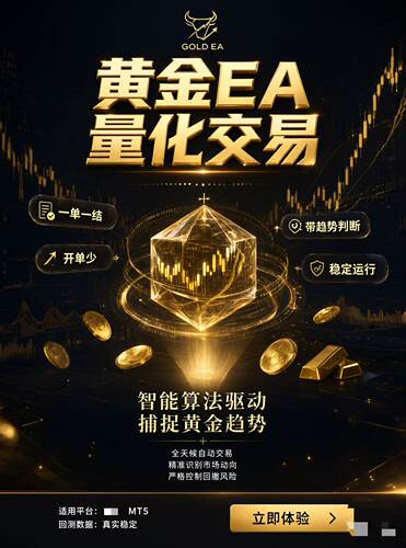 黄金量化EA策略免费试用MT4\MT5交易量化指标