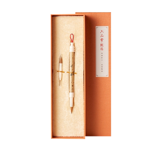 六品堂千寻纯狼毫毛笔级笔头套装湖笔狼嚎小号小楷书软笔国画书法专用初学者入门文房四宝