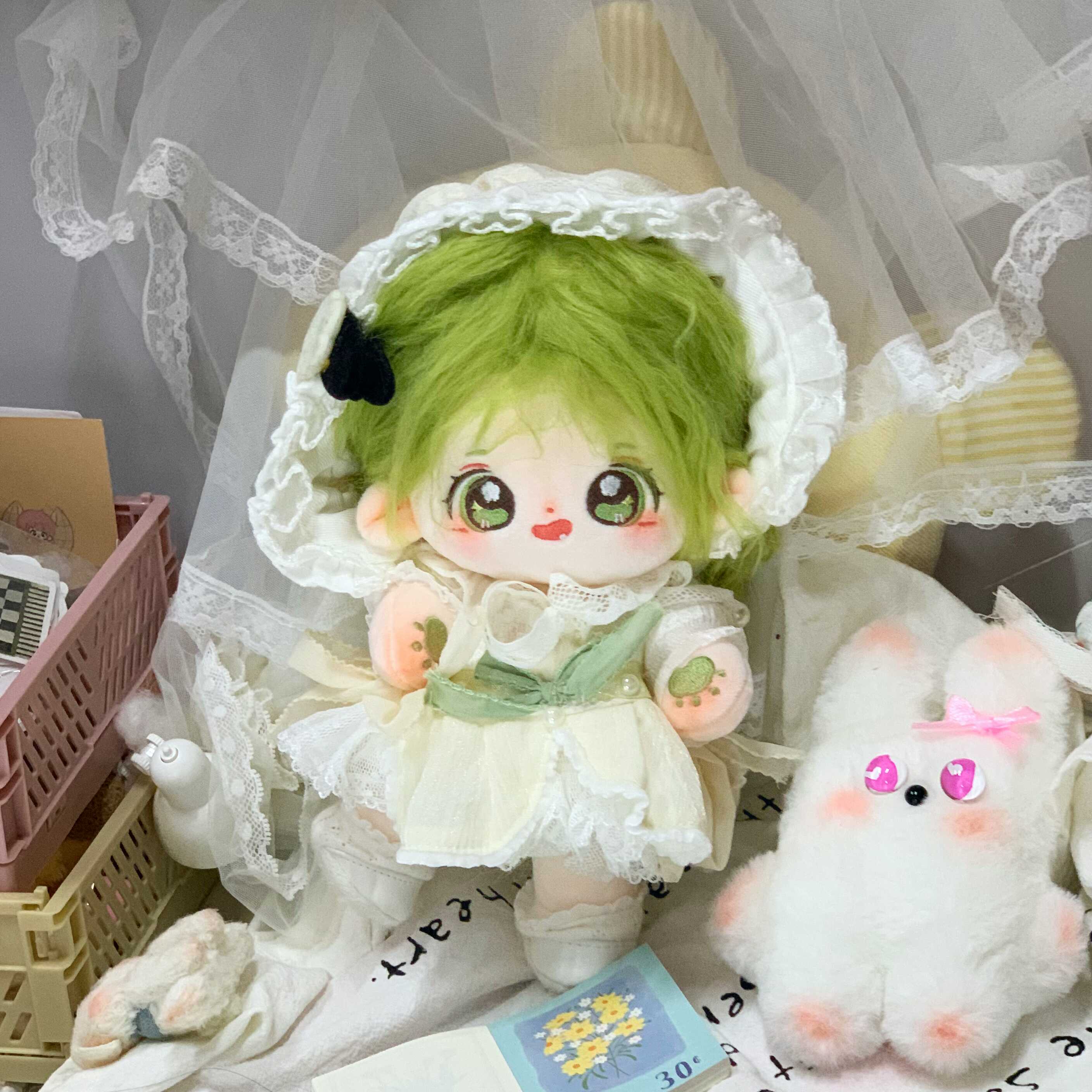 漫可布棉花娃娃无属性20cm玩偶