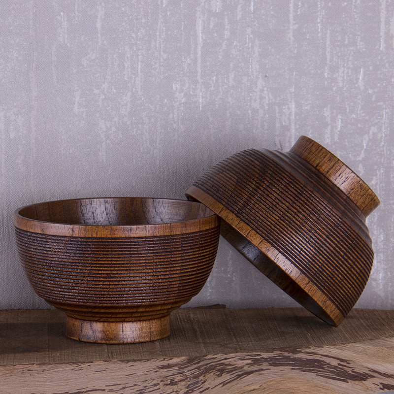 Clearance Wooden bowls household Dedicated children baby natural Painted wooden bowl Japanese Rice bowl Having dinner Bowl Soup bowl tablewarein the Tableware , Tableware , Bowl  category - from Buy2taobao.com to provide professional Taobao agent buy service