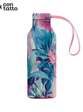 contatto联名潮流保温杯304不锈钢户外保冷水壶欧式男女随行水杯